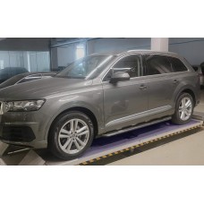 Пороги оригинальный дизайн Audi Q7 2017+ 