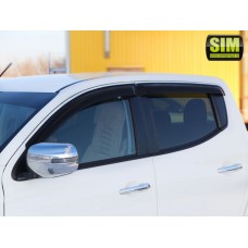 Дефлекторы окон SIM Fiat Fullback 2017+ 