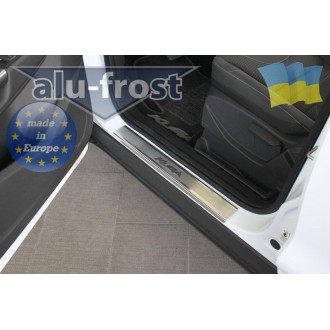 Накладки на пороги Alufrost для Ford Kuga 2013+