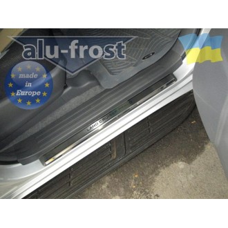 Накладки на пороги Alufrost для Toyota Land Cruiser Prado 150