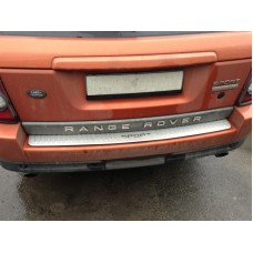 Накладка на задний бампер Range Rover Sport