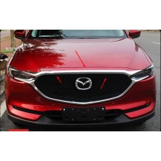 Хром накладка на кромку капота Mazda CX5 2018+