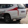 Защита заднего бампера Mitsubishi Pajero Sport 2016+