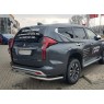 Защита заднего бампера Mitsubishi Pajero Sport 2020+