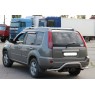 Защита заднего бампера Nissan X-Trail T30