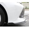 Накладка сплитер на передний бампер Toyota Camry 70 2018-2019+