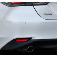 LED вставки катафоты в задний бампер Toyota Camry V70 2018+