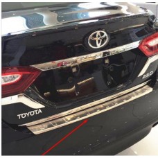 Накладка на задний бампер Toyota Camry V70 2018+