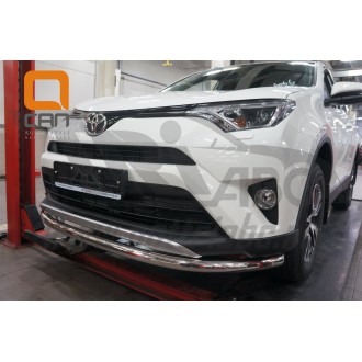 Защита переднего бампера Toyota Rav4 2016+