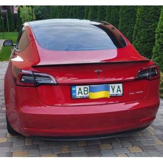 Спойлер Tesla Model 3 черный